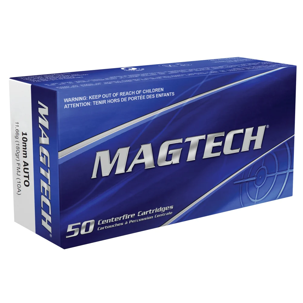 Magtech 10mm 180gr FMJ Ammo