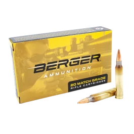 Berger Tactical 223 Remington 77 Grain Open Tip Match