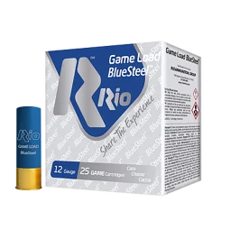 Rio Game Load BlueSteel 12 Gauge 2.75 1-1/8 oz 5 Shot Ammo