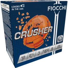 Fiocchi Exacta Target 12 Gauge 2.75 1 oz 8 Shot 12CRSR8