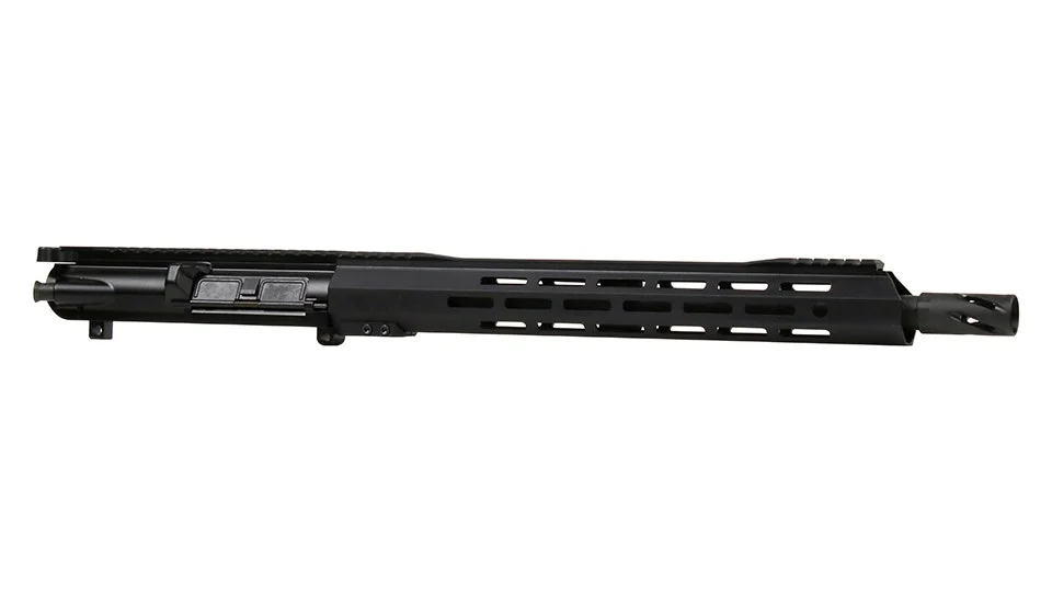 BC-10 | 8.6 Blackout Upper | 16" Parkerized SOCOM Barrel | 1:3 Twist | Carbine Length Gas System | 15" MLOK Split Rail | with BCG & Charging Handle
