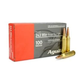 Aguila 243 Win 100 Gr Boat Tail Soft Point