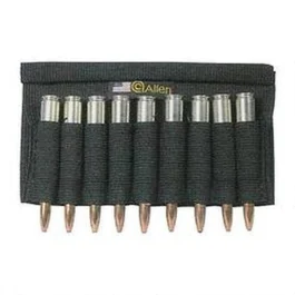 Allen Rifle Buttstock/Cartridge Holder Black 206