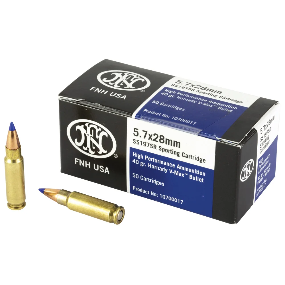FN 5.7x28mm 40gr V-Max Ammo