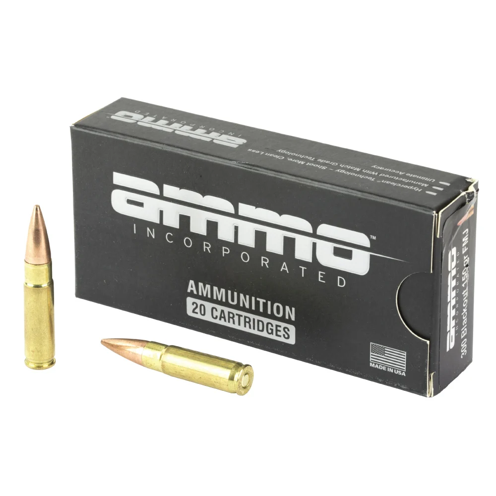 Ammo Inc .300 Blackout 150gr FMJ Ammo