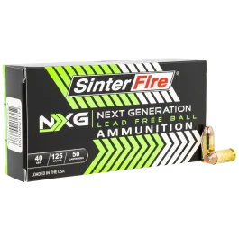 Sinterfire Next Generation (nxg) 40 S&W 125 Grain Lead Free Ball SF40125NXG