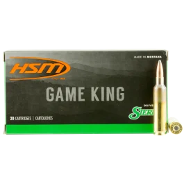 Hsm Game King 6.5x284 Norma 140 Gr Sierra GameKing Spitzer Boat Tail Ammo