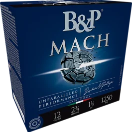 B&P 12 Gauge 2.75 1-1/8 oz 7.5 Shot 1300 fps Ammo