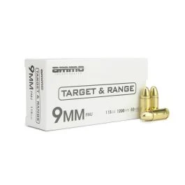 Ammo Inc Target & Range 9mm 115 Gr FMJ