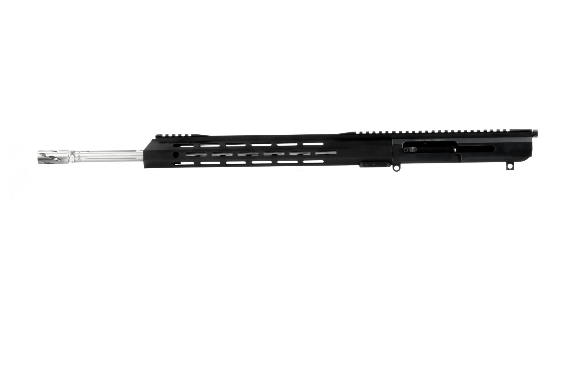 BC-10 | .308 Left Side Charging Upper | 20" 416R SS Straight Fluted Heavy Barrel | 1:10 Twist | Rifle Length Gas System | 15" MLOK Split Rail