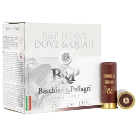 B&P 12 Gauge 2.75 1-1/8 oz 8 Shot 1255 fps Ammo