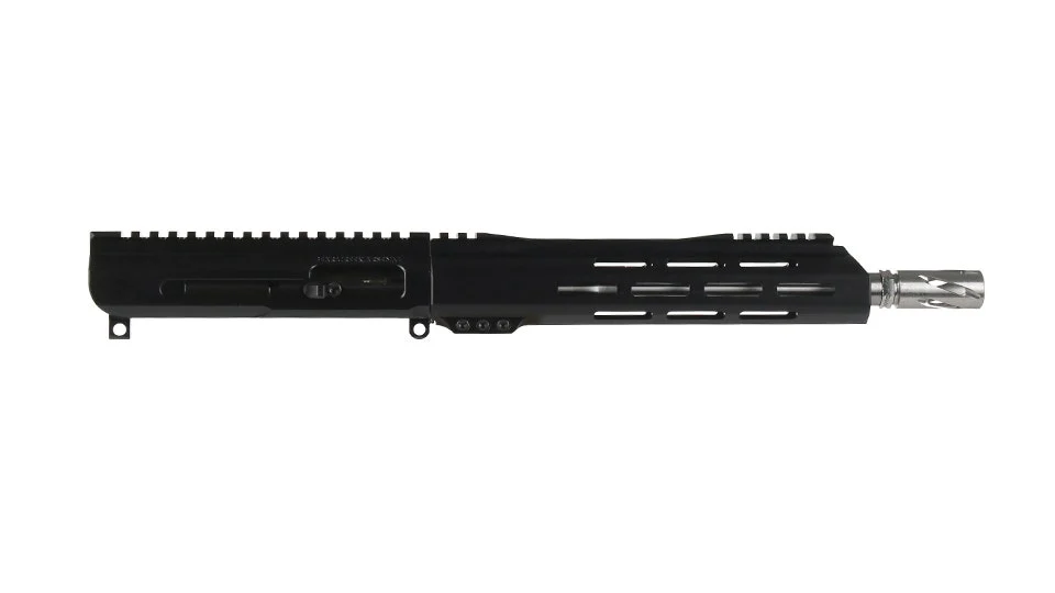 BC-9 | 9MM Billet Right Side Charging Bufferless Upper | 10.5" 416R SS M4 Barrel | 1:10 Twist | Blow Back Gas System | Talon 10” MLOK Split Rail | with BCG & Charging Handle
