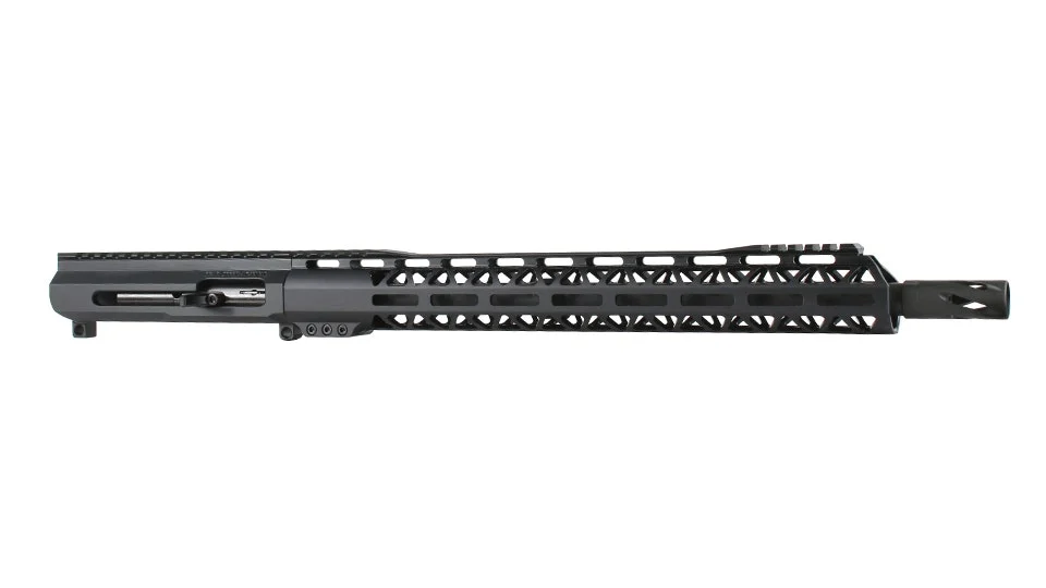 BC-9 | 9MM Right Side Charging Bufferless Upper | 16" Parkerized M4 Barrel | 1:10 Twist| Blow Back Gas System | Talon 15” MLOK Split Rail | with BCG & Charging Handle