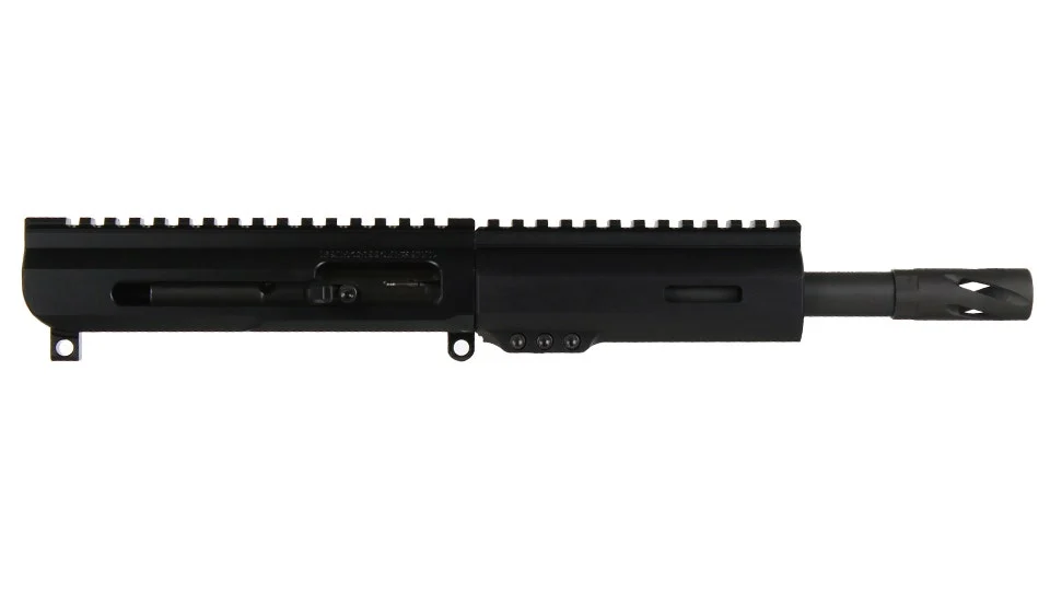 BC-9 | 9mm Right Side Charging Bufferless Upper | 7.5" Parkerized Heavy Barrel | 1:10 Twist | Blow Back Gas System | MLOK Split Rail