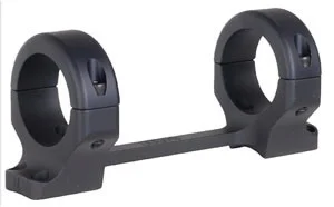 DNZ 86500 1 in Low Matte Black Short Action Base/Rings/Browning XBolt