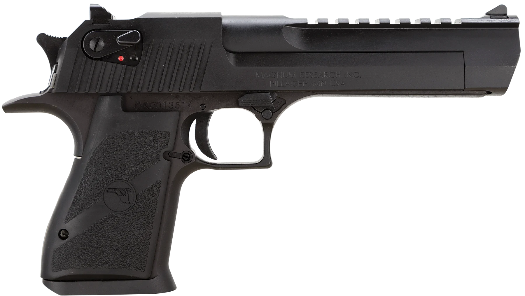 Magnum Research Desert Eagle Mark XIX Pistol DE357, 357 Magnum, 6", polymer Grip, Black Finish, 9 Rd