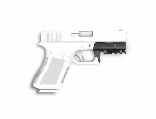 Recover Tactical RAIL FOR THE GLOCK 19/23 GEN 1 AND 2 - GR19L-01