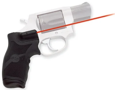 Crimson Trace LG-385 Rubber Overmold/Front Activation Lasergrip For Taurus Small Frame