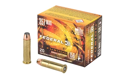 Federal Fusion .357 Magnum 158 gr SP – 20 Rounds