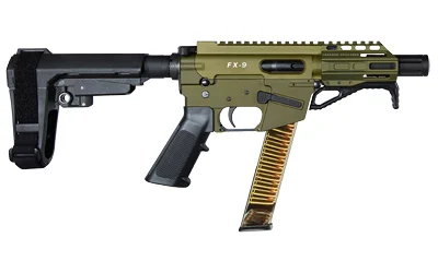 Freedom Ordnance FX9P 9mm 4″ SBA3 Pistol ODG