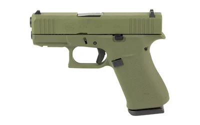 GLOCK 43X 9mm 10rd Olive Drab Green Front Rail