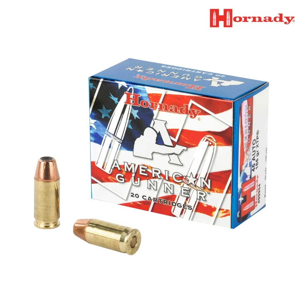 Hornady American Gunner .45 ACP 185gr XTP Ammo