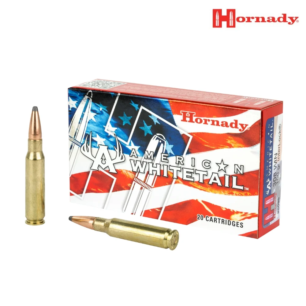 Hornady American Whitetail .308 Winchester 150gr InterLock SP Ammo