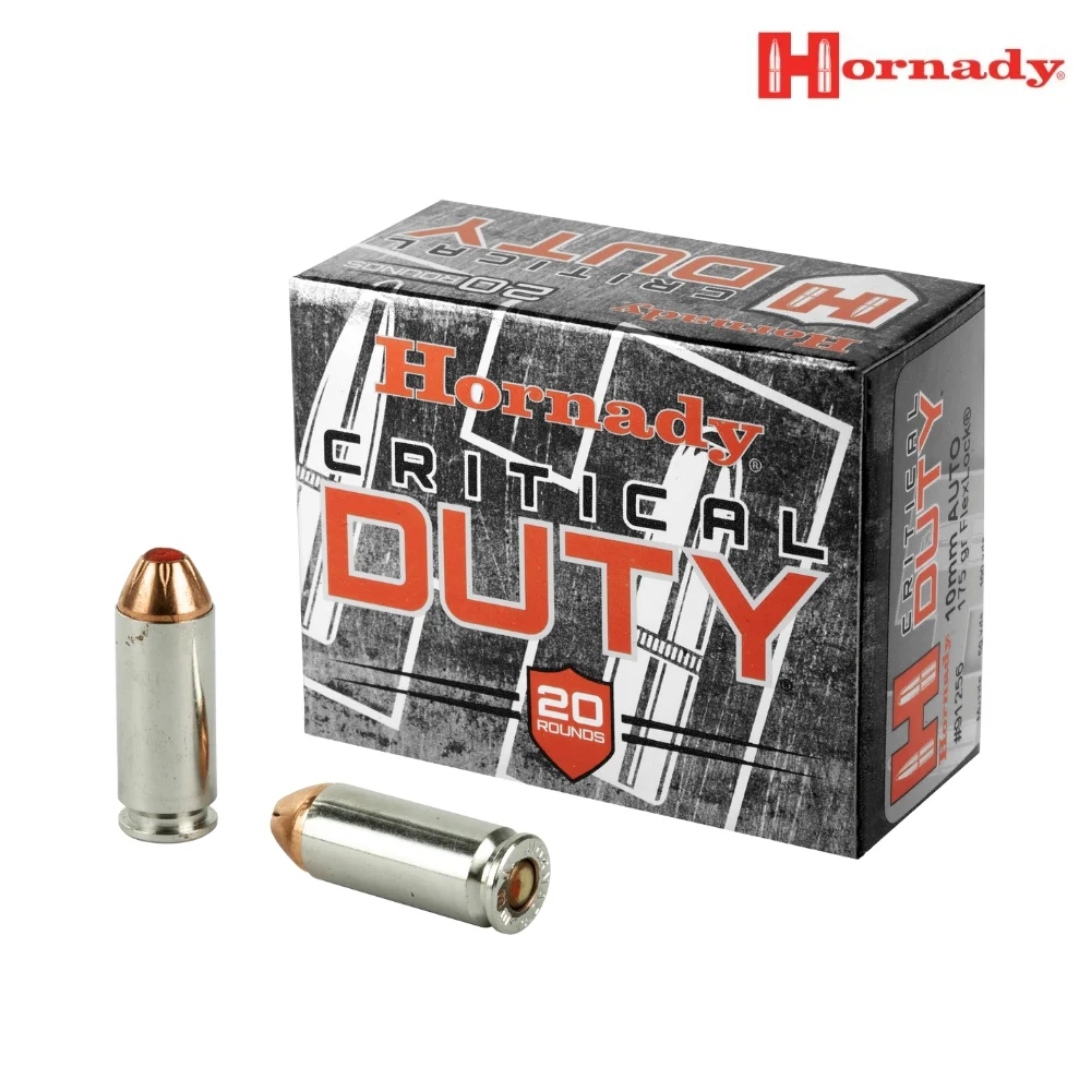 Hornady Critical Duty 10mm 175gr FlexLock Ammo