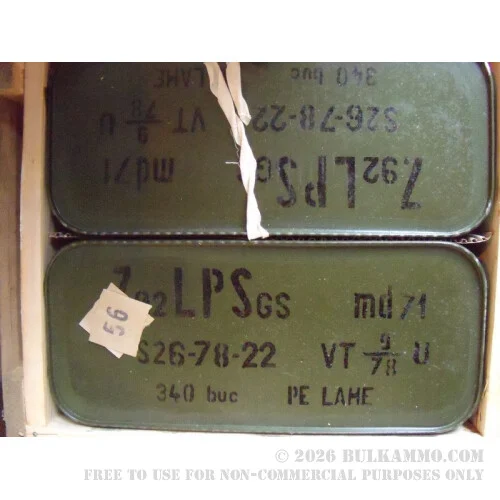340 Rounds of 8 mm Mauser Ammo by- 150gr FMJ