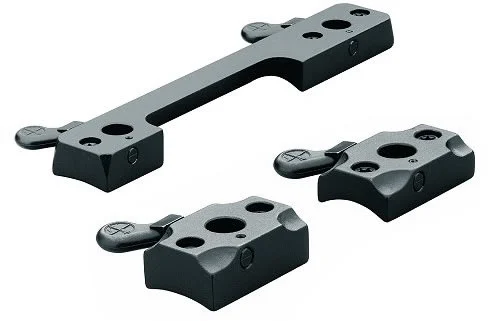 Leupold 52324 2 Piece Quick Release Matte Base For CVA