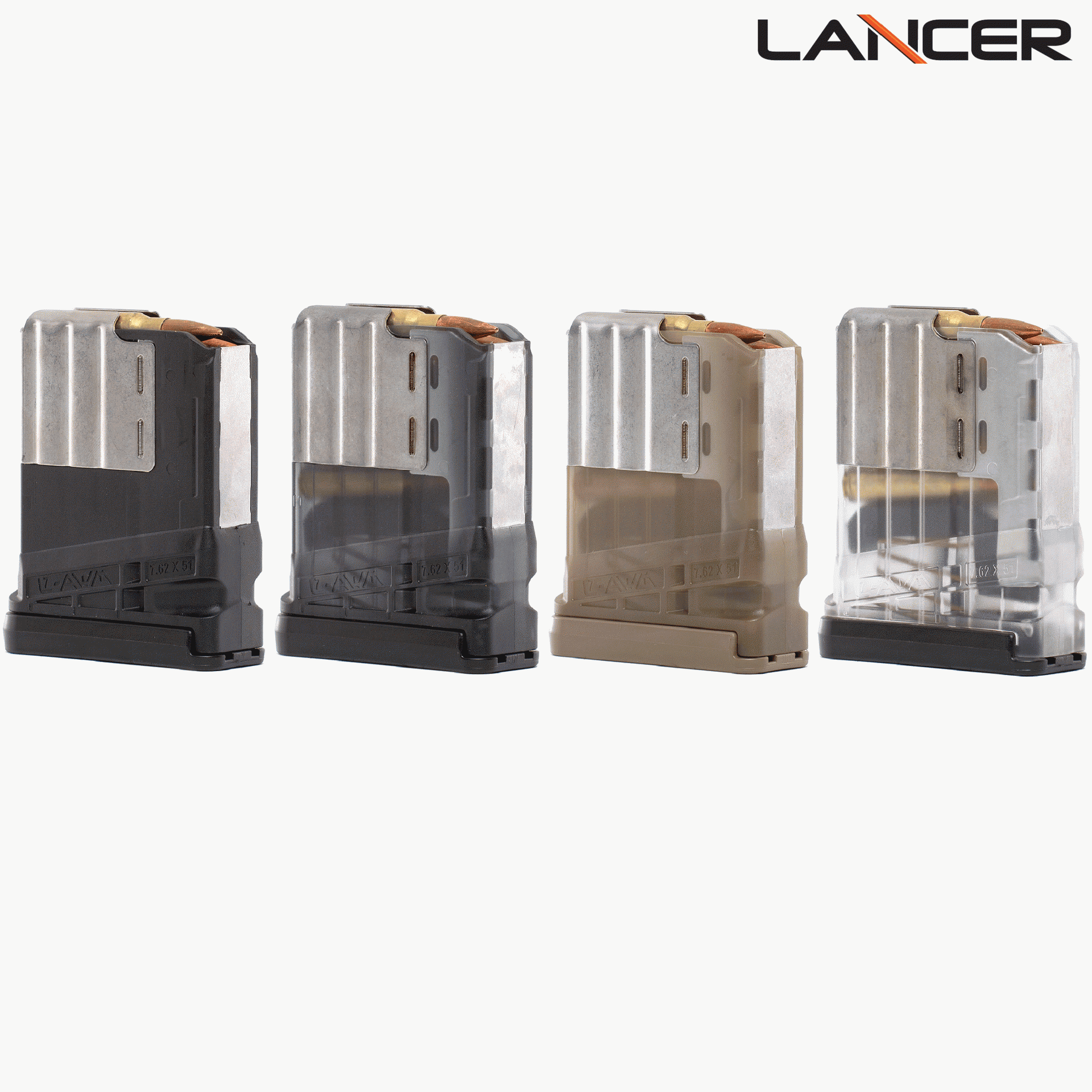 Lancer L7AWM AR-10/SR-25 .308/7.62x51 10 Round Magazine