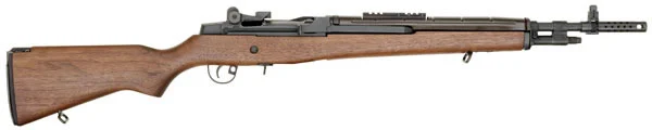 Springfield M1A Scout Squad Semi-Auto Rifle AA9122, 308 Winchester, 18 in, Walnut Stock, Blue Finish