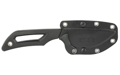 Outdoor Edge Pivot Drop-Point 2.5″ Fixed Blade Knife, Black