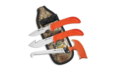 Outdoor Edge WildGuide Knife Set — Caping, Skinner, Saw