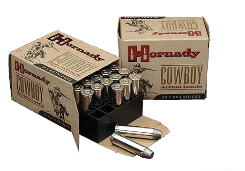 Hornady Cowboy Handgun Ammunition 9075, 44-40 Winchester, Cowboy, 205 GR, 725 fps, 20 Rd/bx