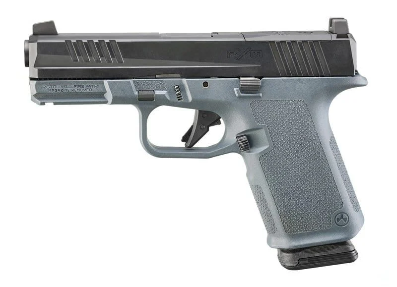 Ruger, RXM, Striker Fired, Semi, 9MM, 4", Magpul EHG Gray Frame, Optics Ready, Front Night Sight, 10 Rounds, 2 Magpul PMAG GL19 Magazines - *RUG19401