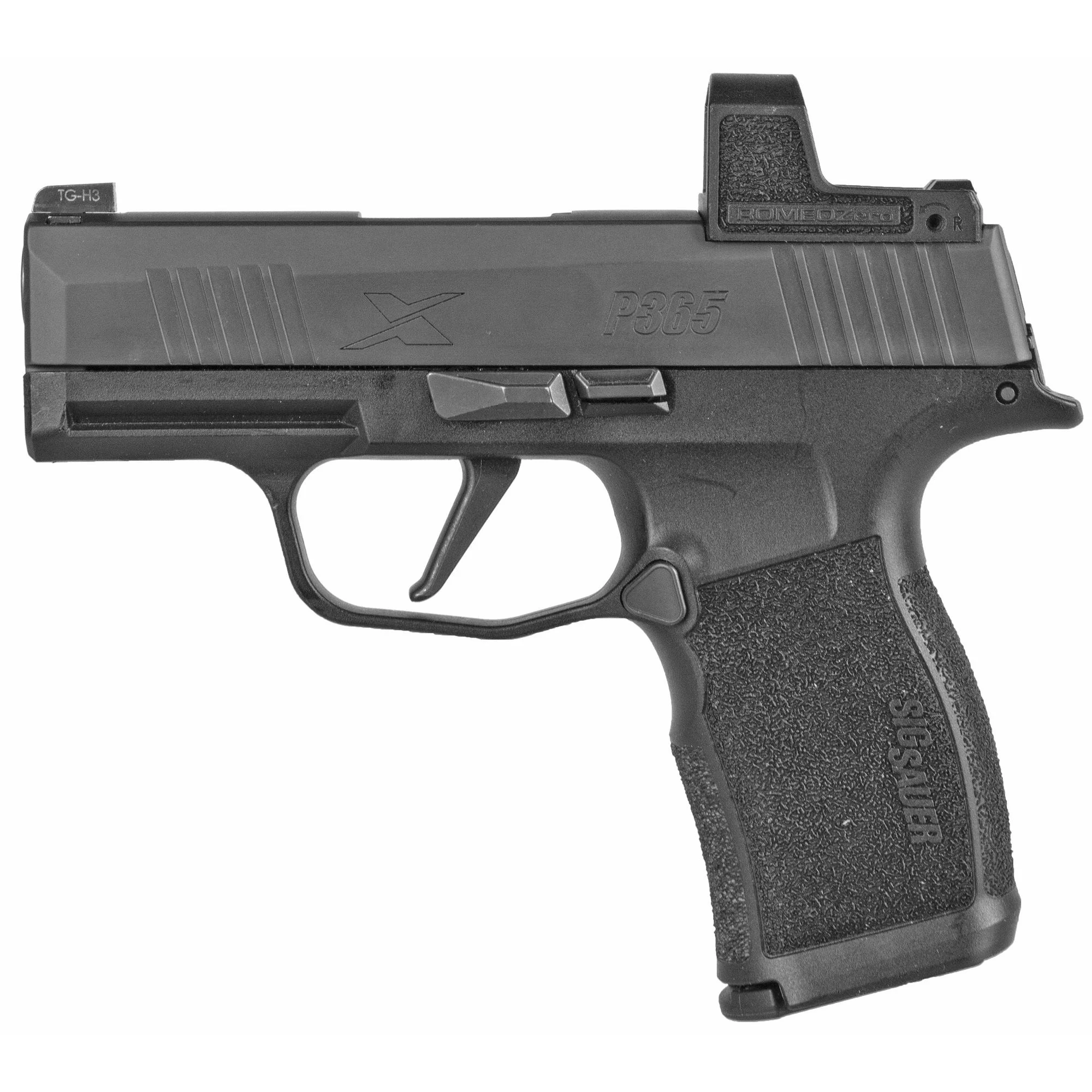 Sig Sauer P365X 3.1" 9MM 10Rd Compact Semi-Auto Pistol - Black - SG365X-9-BXR3-RXZ-10