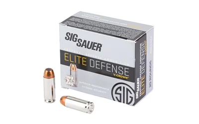 Sig Sauer Elite V-Crown 10mm 180gr JHP 20rd Box