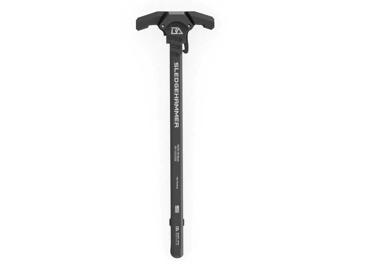 Breek Arms Warhammer MOD2 Ambi Charging Handle AR-10 Standard Latch - BRK530-MGRAY