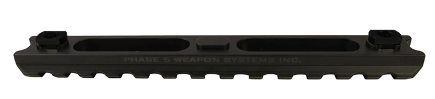 Phase 5 M-LOK 13-Slot Picatinny Rail Section - Black - MLOKPIC13-BLK