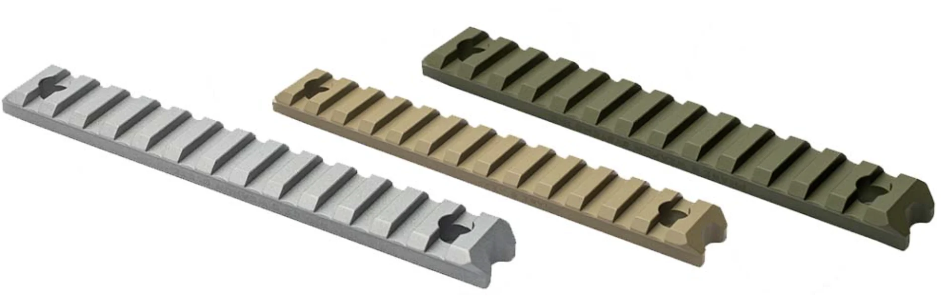 Phase 5 M-LOK 13-Slot Picatinny Rail Section - FDE - MLOKPIC13-FDE