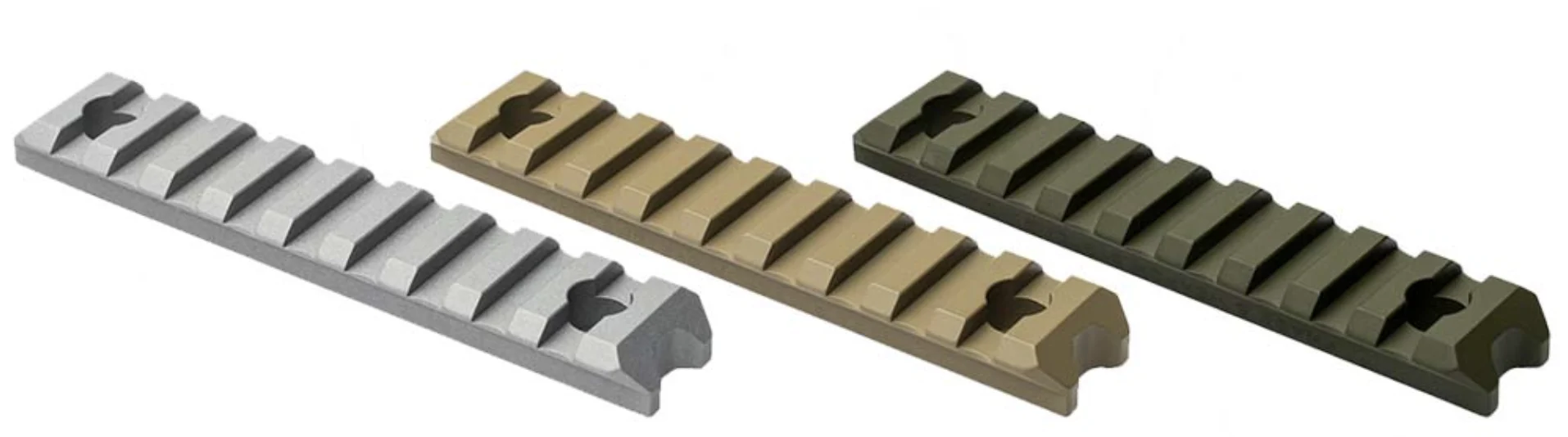 Phase 5 M-LOK 9-Slot Picatinny Rail Section - OD Green - MLOKPIC9-ODG