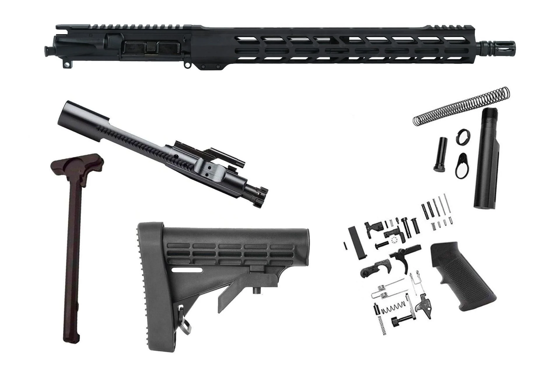 NBS 16″ 7.62x39 Carbine Nitride M-LOK Rifle Kit