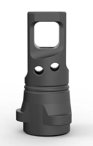 Breek Arms Echo Single-Port Muzzle Brake for Breek-LOK 3QD - 1/2x28 TPI - BRK4330