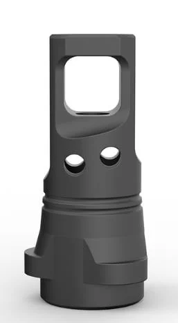 Breek Arms Echo Single-Port Muzzle Brake for Breek-LOK 3QD - 5/8x24 TPI - BRK4331