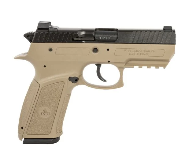 IWI JERICHO 941 Enhanced Pistol- 9mm Luger 3.8" Barrel 2-17RD FDE Poly *Mid-Size* - J941PSL9FD-II