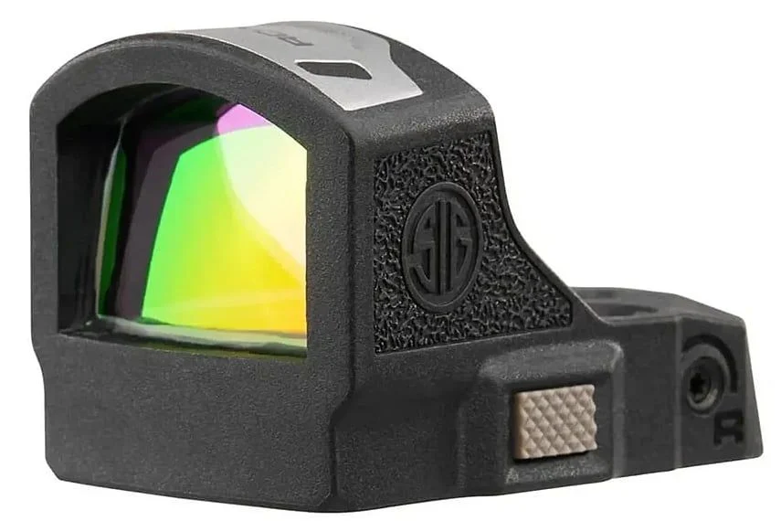 SIG SAUER ROMEO-RS Compact 1x24mm Reflex Red Dot Sight 6 MOA Black - SOR02160