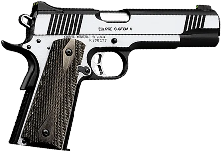 Kimber 3200122 Eclipse Custom II Pistol - 10mm, 5 in Barrel, Brush Polished Frame/Slide, 8 Rd