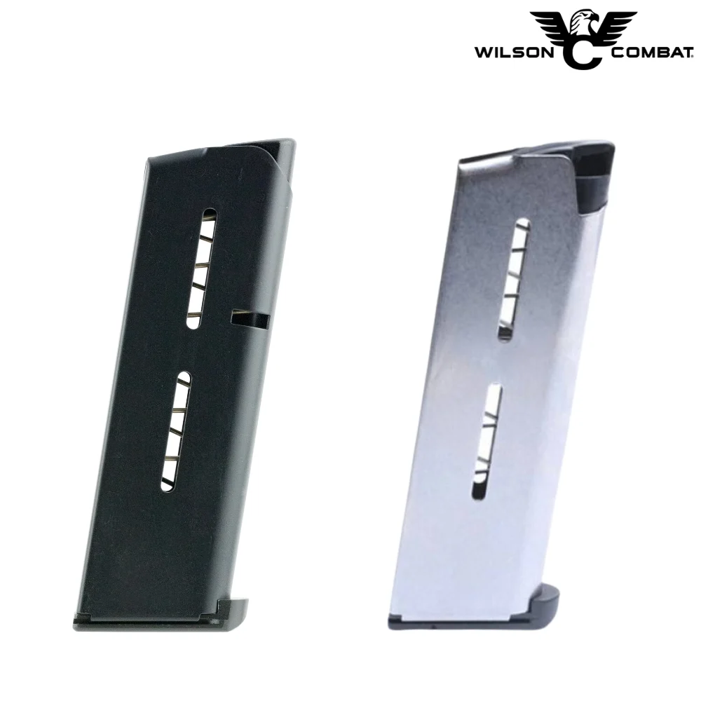 Wilson Combat 1911 Compact .45 ACP 7 Round Magazine With Lo-Profile Steel Floor Plate