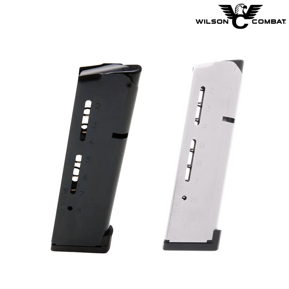 Wilson Combat 1911 Elite Tactical HD/+P Full Size .45 ACP+P 8 Round Magazine With Aluminum Base Plate